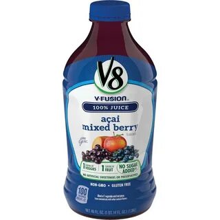 UPC 051000176820 - V8 V-Fusion Acai Mixed Berry 100% Vegetab