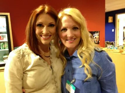 Jennifer with QVC host Albany. Remember she will be on air a