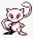 Pokemon Red Mew Sprite, HD Png Download , Transparent Png Im
