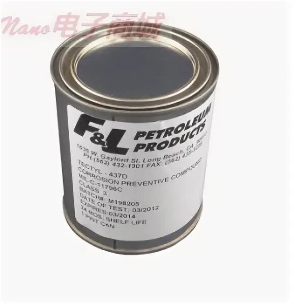 TECTYL 437D CORROSION PREVENTATIVE 1LB 包 装,MIL-C-11796C CLAS