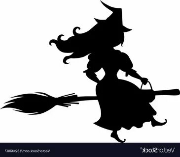 Witch Silhouette Svg Craft SVG File