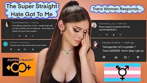 Reacting to Super Straight Hate Comments :( - YouTube