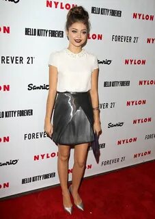 Sarah Hyland Pictures. Nylon magazine October launch in West