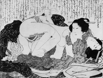 Lesbian japanese art