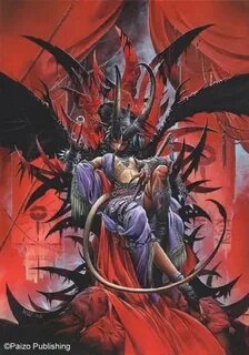 Wayne Reynolds - Demon - Malcanthet Dark fantasy art, Wayne 