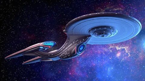 ArtStation - Starship Enterprise, Ken Calvert Star trek ship