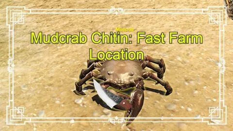 ESO Mudcrab Chitin: Fast Farm Location! - YouTube