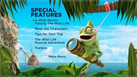 The Wild Life (2016) - DVD Menus