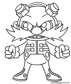 Sonic The Hedgehog Coloring Pages - Coloring Pages For Kids 