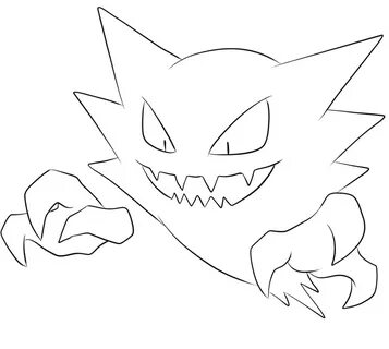 Haunter Pokemon Red, Blue and Yellow Coloring Lesson Kids Co