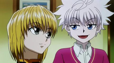 Killua Kurapika smile Hunter anime, Hunter x hunter, Anime