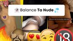 Snapcoquin devient Balance Ta Nude Balance Ta Nude