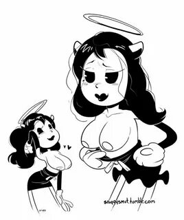 Rule 34 Alice Angel Batim Bendy And The Ink Machine Big Free