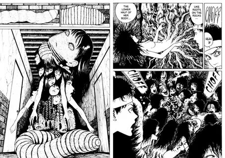 Junji Ito Panels posted by Ethan Anderson