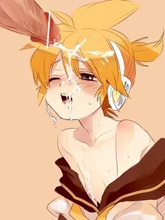 Kagamine Len :: Newhalf Cum :: Vocaloid (Вокалоид, Вокалойд)