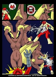 Pokemon Battle: Lopunny Vs Blaziken - Page 6 - Comic Porn XX
