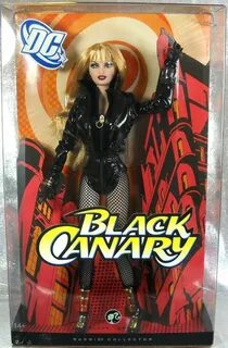 Black Canary Barbie DC Direct NRFB Black Label 2008 in 2022 