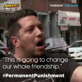 I cry laughing every time I watch the permanent punishment r