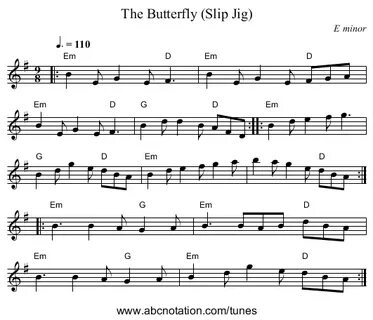 abc Butterfly (Slip Jig), The - www.slainte.ch/music/MyLucer