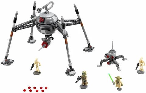 Конструктор LEGO Star Wars 75142 Самонаводящийся дроид-паук 