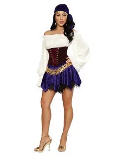 Gypsy Fortune Teller Bohemian Princess Costume