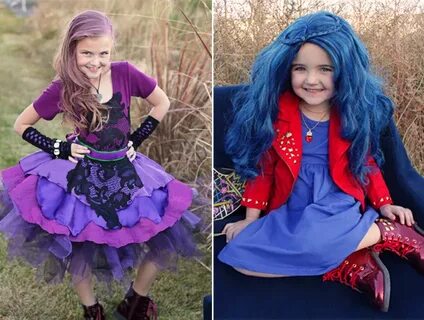 Disney Descendants 2 Costumes: Mal & Evie