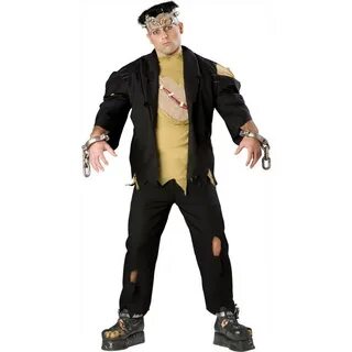 Frankenstein Monster Elite Adult Plus Costume - Halloween Co