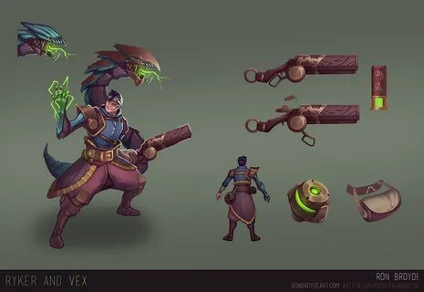 Ryker and Vex on Behance