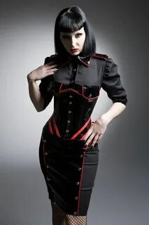 military goth fashion Dieselpunk fashion, Fashion, Gothic fa