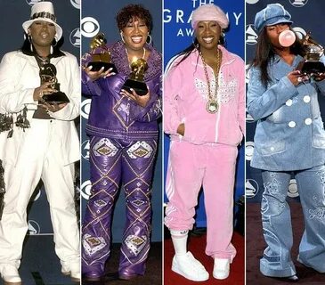 Grammys: Stars' Red Carpet Evolution 2003 fashion, Missy ell