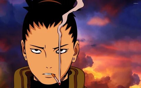 Shikamaru smoking Papel de parede naruto, Naruto fotos, Fan 