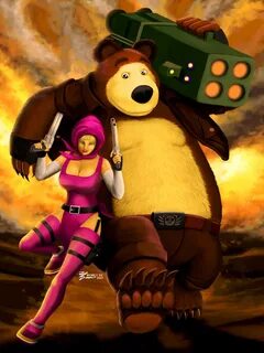 Masha and the Bear The Peacemaker - Weasyl