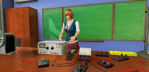 Anime School Girl Simulator High school Games 2020 - permain