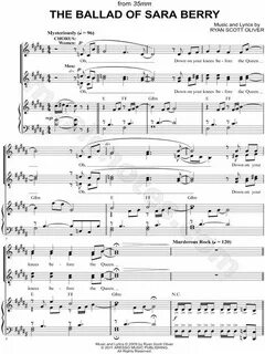 Print and download The Ballad of Sara Berry sheet music from