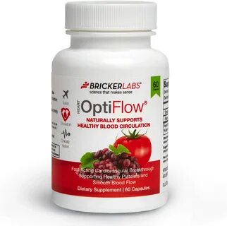 Bricker Labs OptiFlow 60ct - Naturally Los Angeles Mall Bloo