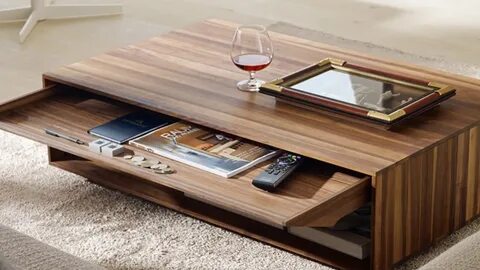 Modern Coffee Table for Living Room Ideas - YouTube
