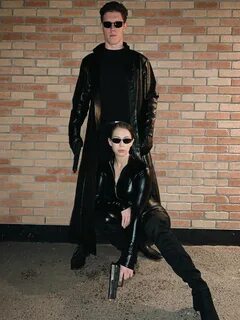 Matrix couples Halloween costume Cute couple halloween costu