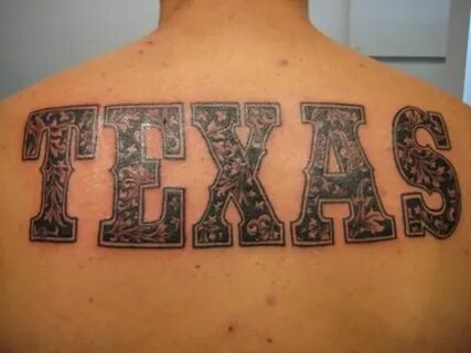 25 Terrific Texas Tattoos - SloDive Texas tattoos, Tattoos f