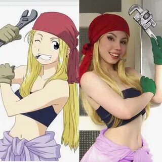 Maria Fernanda Galvão as Winry Rockbell (Fullmetal Alchemist