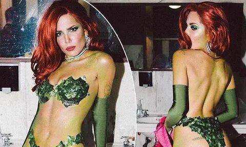 Halsey gets hearts racing as Batman's Poison Ivy for Hallowe