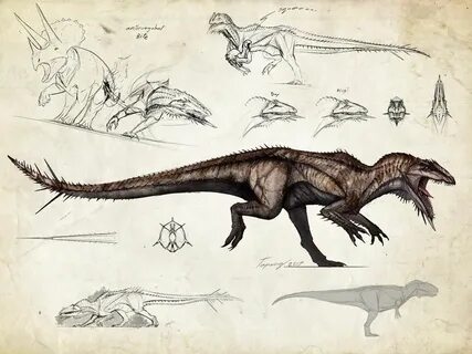 Tissoplastic giganotosaurus: by Tapwing on DeviantArt Creatu