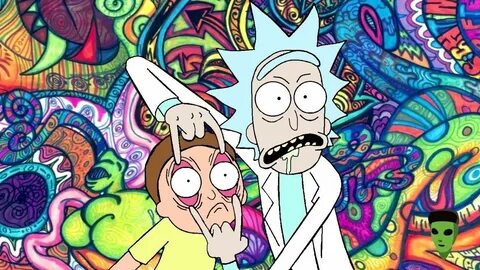 Rick and Morty Psychedelic Wallpapers - 4k, HD Rick and Mort