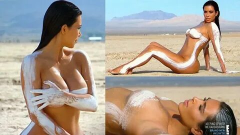 Kim Kardashian Does Naked Photo Shoot, But Still Insists She