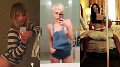 Noticias Plus on Twitter: "Filtraron fotos íntimas de Miley 