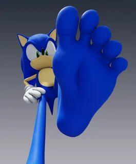 3D Giant Sonic Stomp POV by FeetyMcFoot -- Fur Affinity dot 