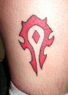 Horde Tattoo - Fresh-Horde-Tattoo @ Geeky Tattoos : Horde cr