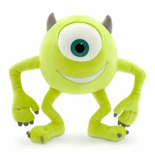 Disney Mike Wazowski Plush - Monsters, Inc. - Small - 10 1/2