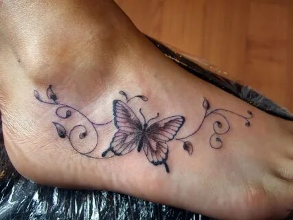 Butterfly Tattoo Foot * Arm Tattoo Sites