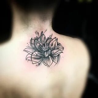 Lotus Cover Up Tattoo - Tattoos Concept