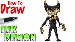 How to Draw the Ink Demon Bendy - YouTube